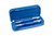 Ballpoint and pencil set in case, blue esc