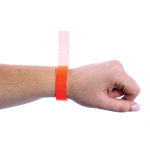 Flourescent identification bracelet